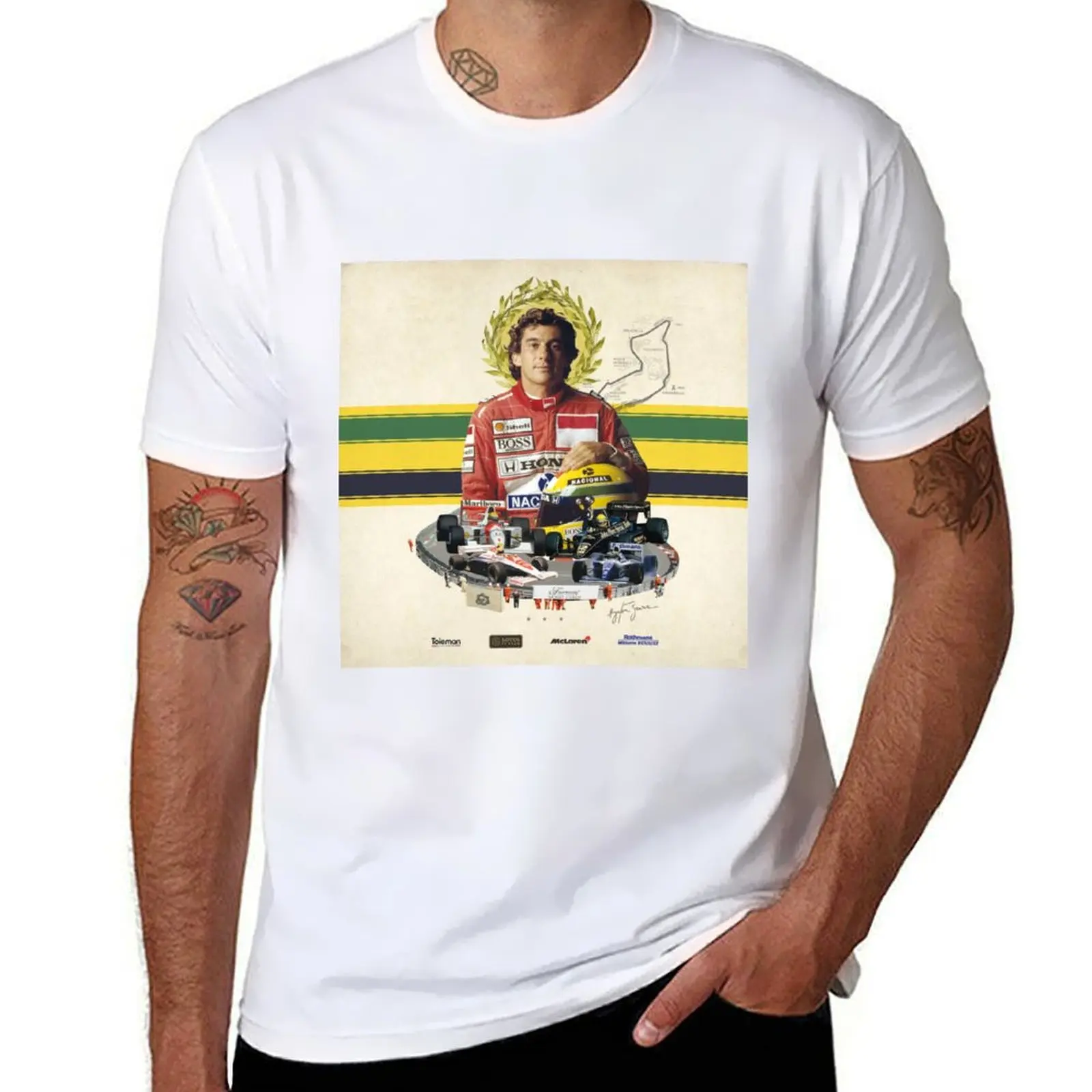 

Legends Series - Senna 2 T-Shirt t shirt man luxury printed t shirts for man
