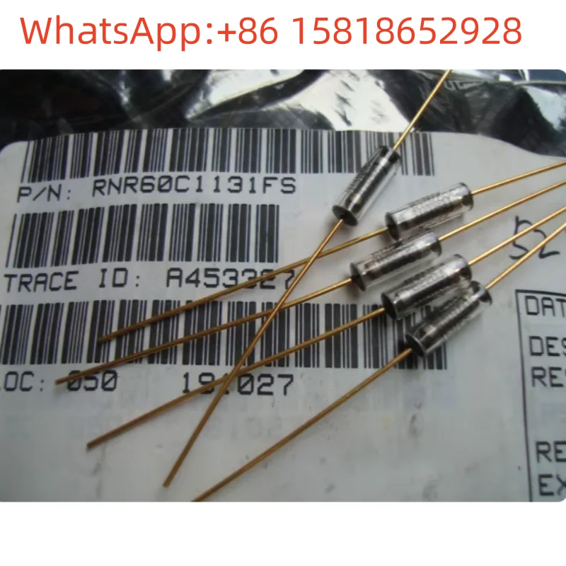2pcs 1W 1.13K replacing 1.2K original VISHAY gold-lead 0.1% glass fibre high-precision audiophile resistors