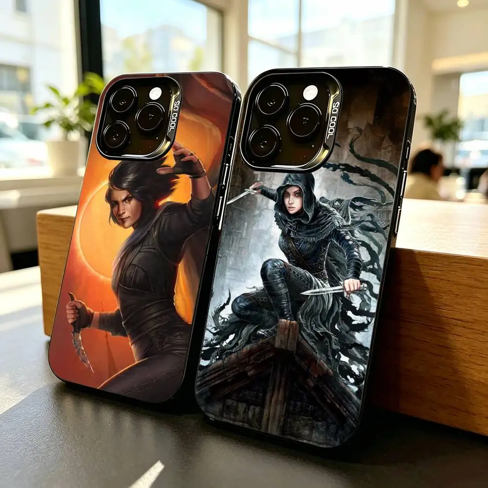 

Mistborn-n Trilogy Vin Phone Case For iPhone 17,16,15,14,13,12,11 Plus,Pro Max,XS,Colorful Silver Phone case Funda Cover