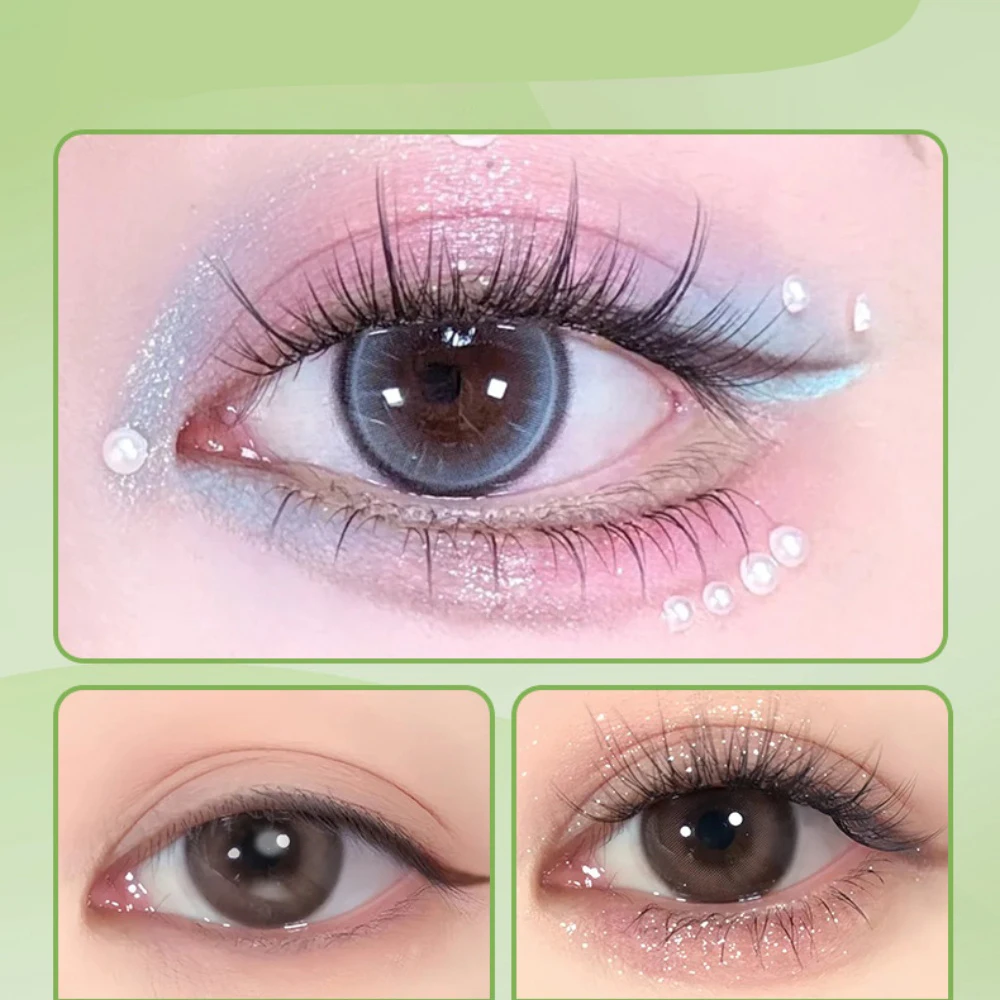 10 rzędów rzęs DIY, kępki rzęs bez kleju, pojedyncze rzęsy, miękkie kępki rzęs Idol, rzęsy wielokrotnego użytku, samoprzylepne rzęsy