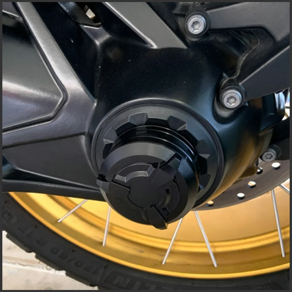 FOR BMW R1250GS R1200GS R nineT K1600 K1300 K1200 R1300GS HP2 R1200R R1200RT R1200S 03-25 Axle Crash Slider Protector