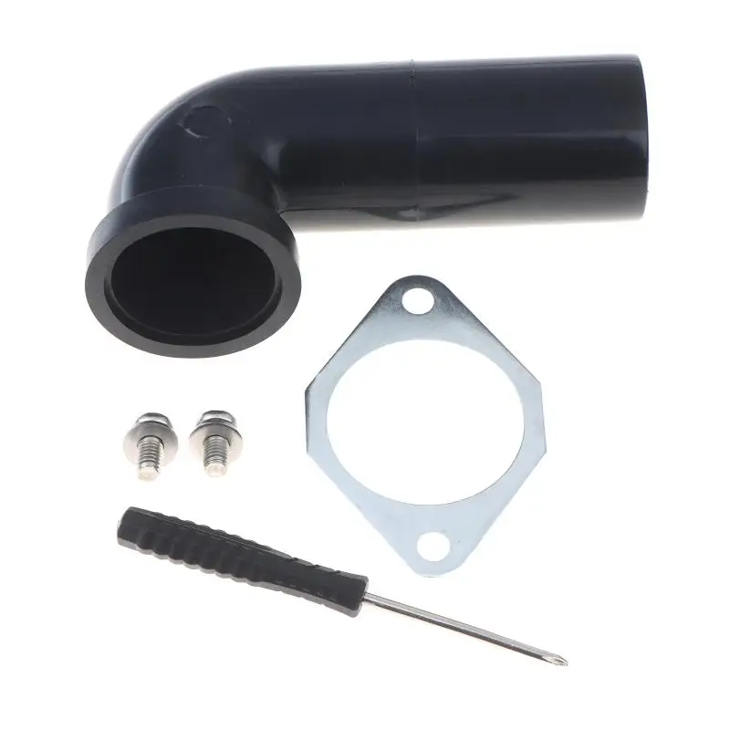Garbage Disposal Elbow Replacement Kit Black Plastic Drain Outlet Flange Gasket For Insinkerator King Sink Parts