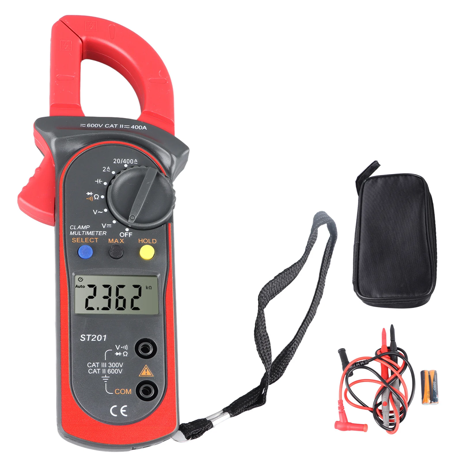 Clamp Voltmeter Amm…