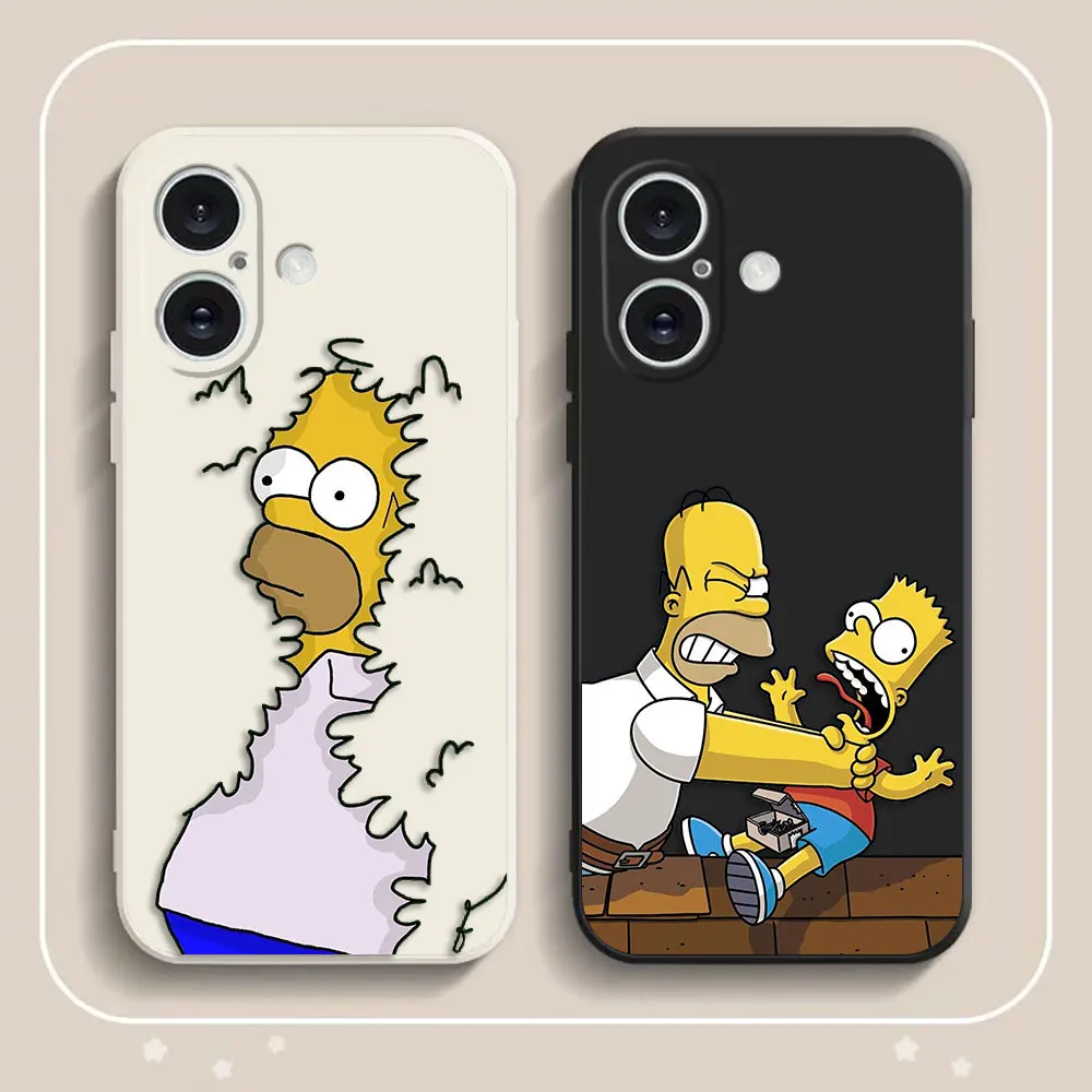 

Funny The Lovely S-Simpsons Custom Photo Phone Case For iphone Apple 16 16E 15 14 13 12 11 X XS XR 8 7 PRO MAX PLUS 5G TPU Case
