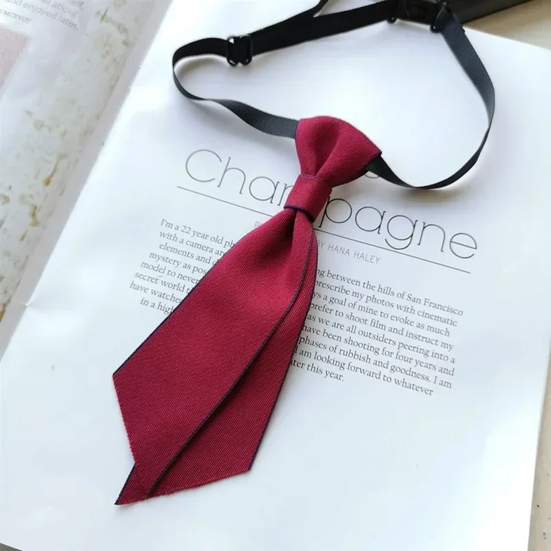 Hand-made Bow Tie Necktie High Quality Women's Career Suit Shirts Student College Wind Business Small  Bowtie Gifts Trendy