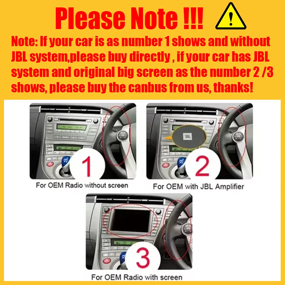 Android 16 For Toyota Prius 3 XW30 2009 - 2015 Stereo Head Unit Multimedia Video Player GPS Navigation Bluetooth 8 Core Wifi 5G