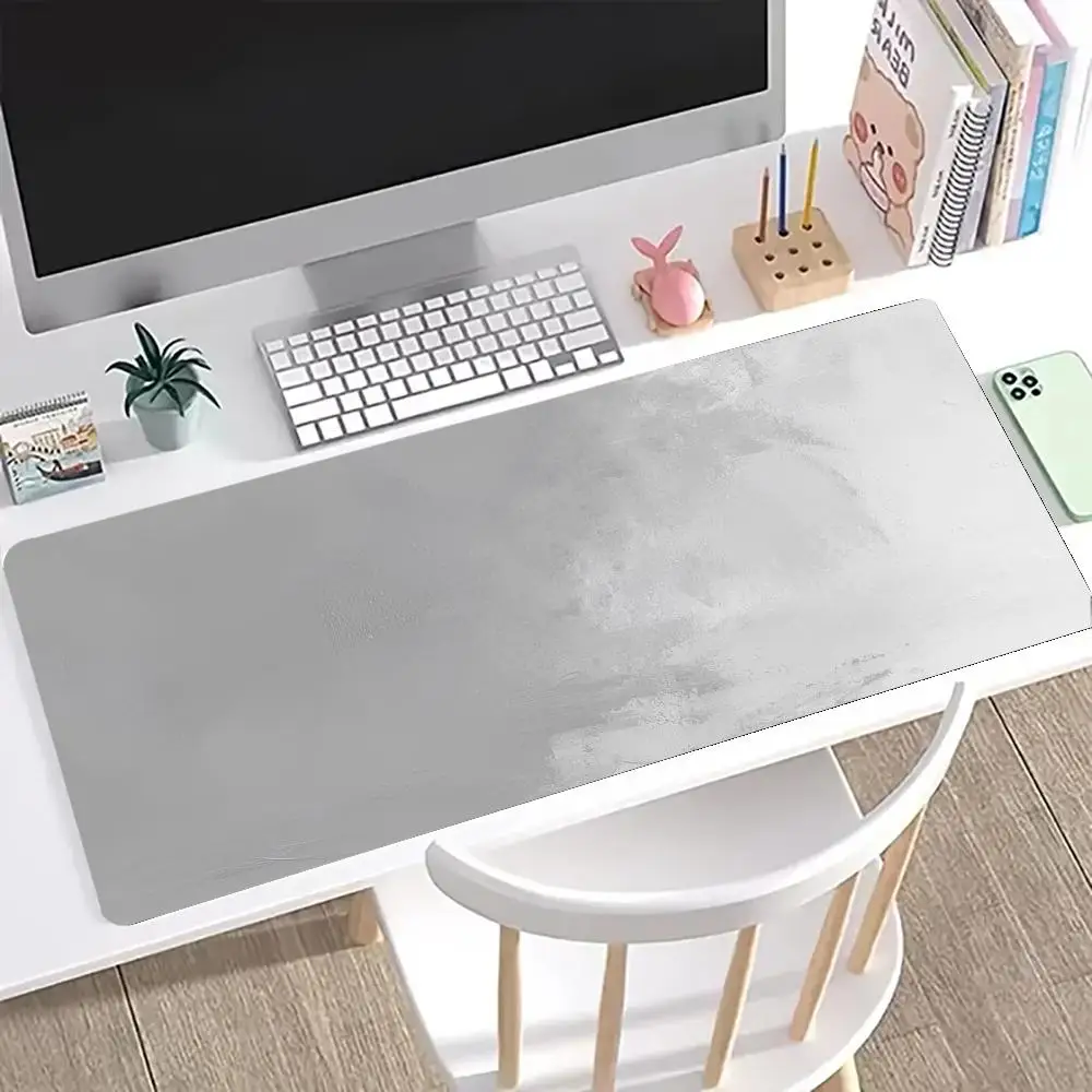 

Лидер продаж, серый коврик для мыши 300x800, оверлоконный коврик для мыши xl, настольный коврик для клавиатуры, серая серия, игровой настольный коврик, компьютерные аксессуары
