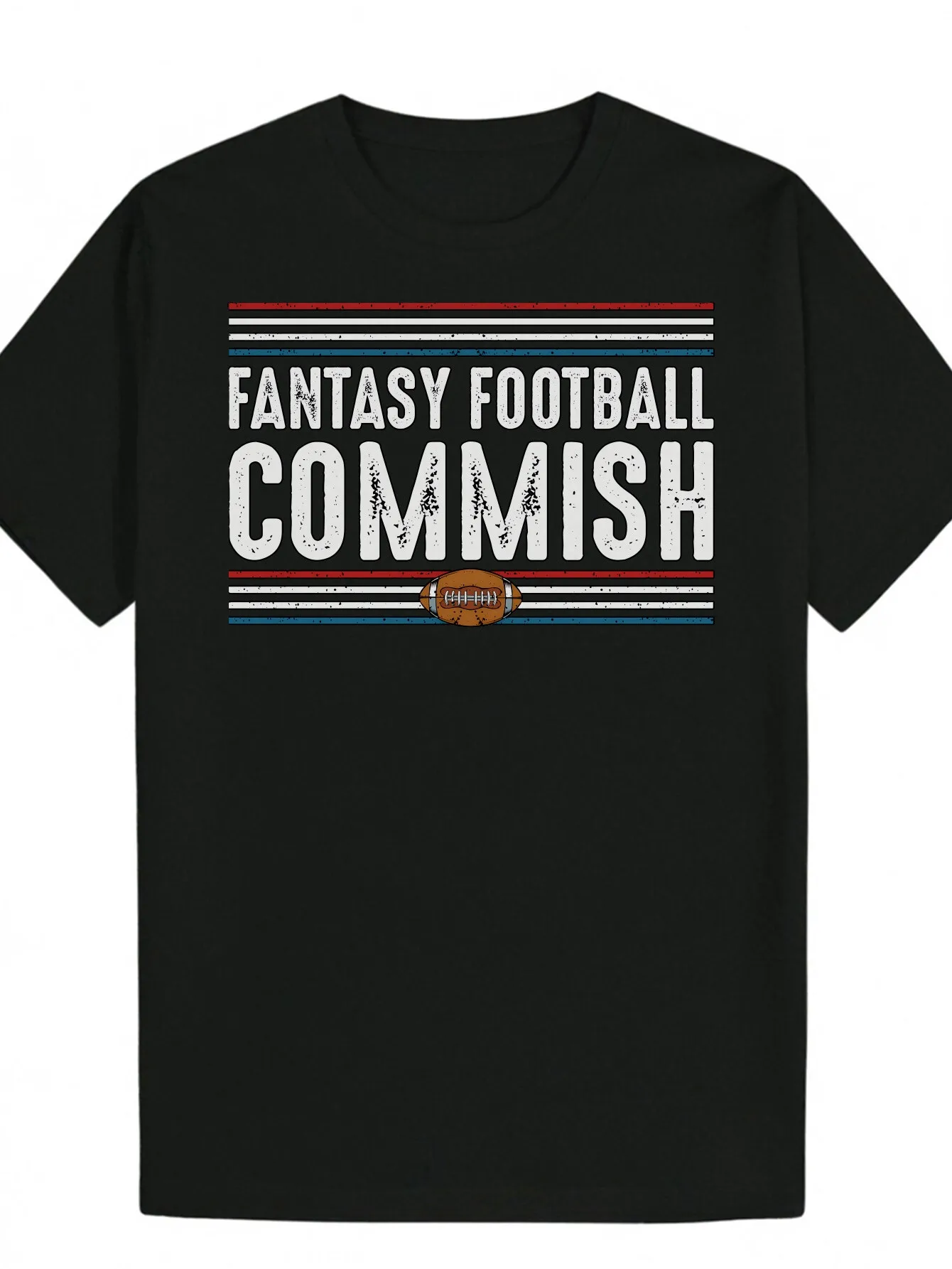 تي شيرت جريئة للرجال من فانتسي لكرة القدم