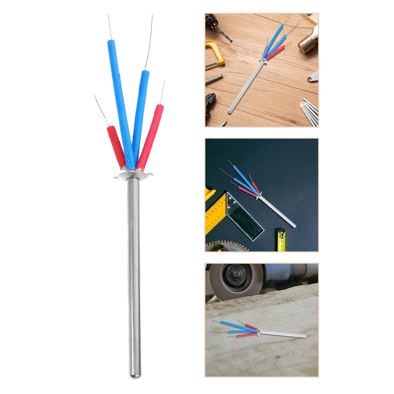

Electric Soldering Iron Weld Equipment Accessory Heating Element Core Part Heater Ceramic Uniform Efficient Plugin Replacement