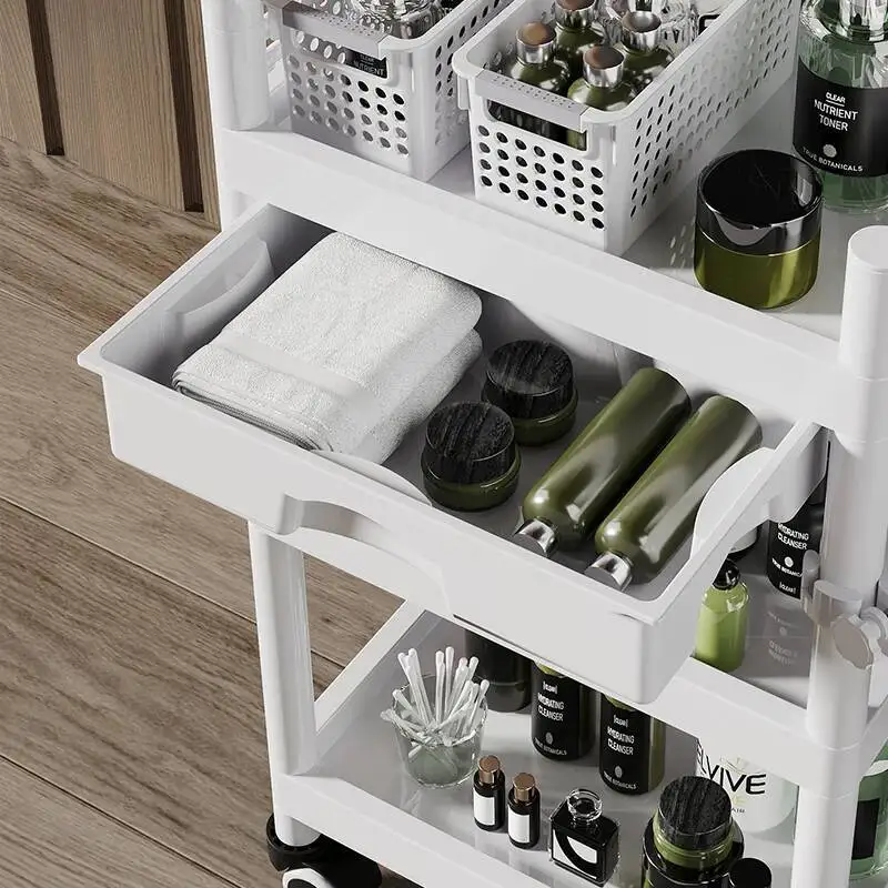

Tattoo Lash Trolley Cosmetic Spa Salon Tea Hair Beauty Salon Trolley Hairdresser Make Up Chariot Coiffure Salon Furniture WKST