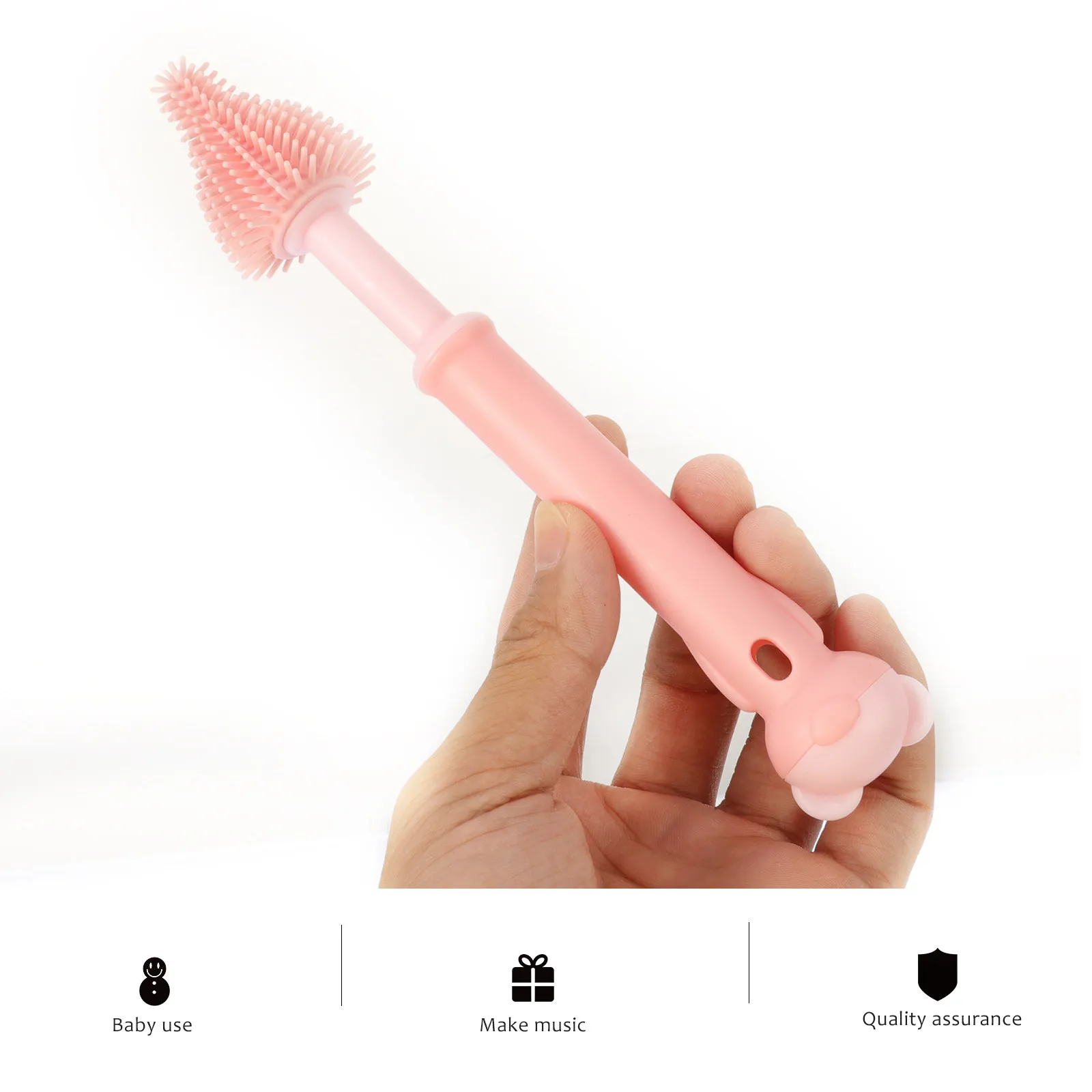 escova-para-mamadeira-de-bebe-2-pecas-cabo-de-plastico-pp-silicone-macio-limpador-de-mamadeiras-chupetas-copos-de-agua-leite