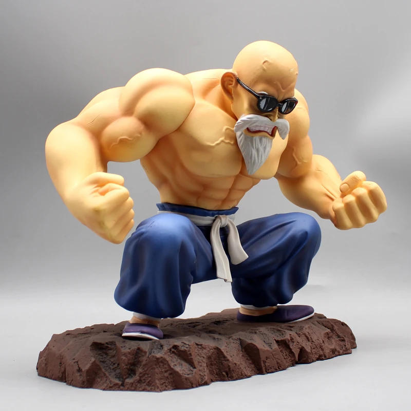 Figurines d'action GK Dragon Ball VPN, 23cm, anime, tortue active accroupie, modèle, statue faite à la main, ornement, jouet, collection de cadeaux