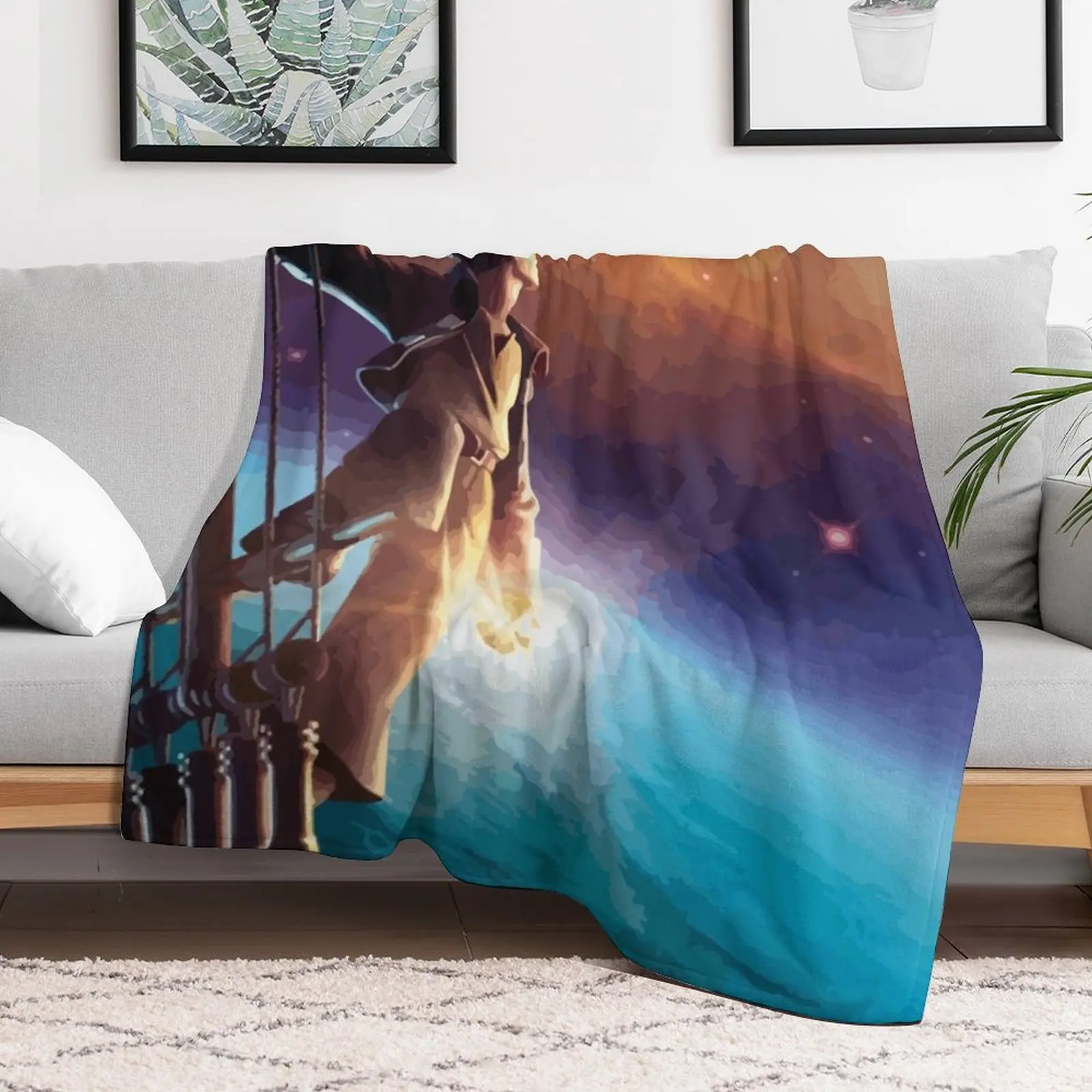 Treasure Planet Throw Blanket