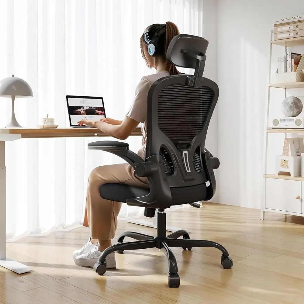 

Office Chair Ergonomic Desk Chair, 330Lbs Acity, High Ba Computer Chair For Long Hours Comfortable, Rolling Swivel Executive