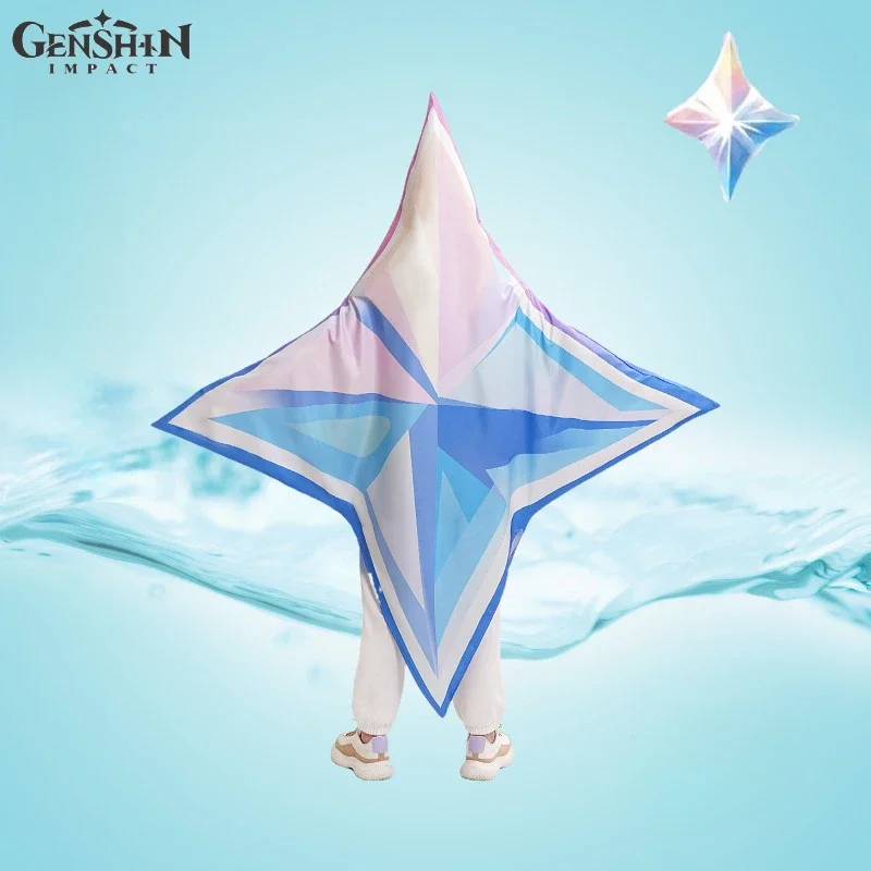 Genshin Impact Spiel Cosplay Primogem Kostüm Erwachsenen Halloween Karneval cos seltene Währung Outfit lustige Maskottchen Rollenspiel kompletten Satz