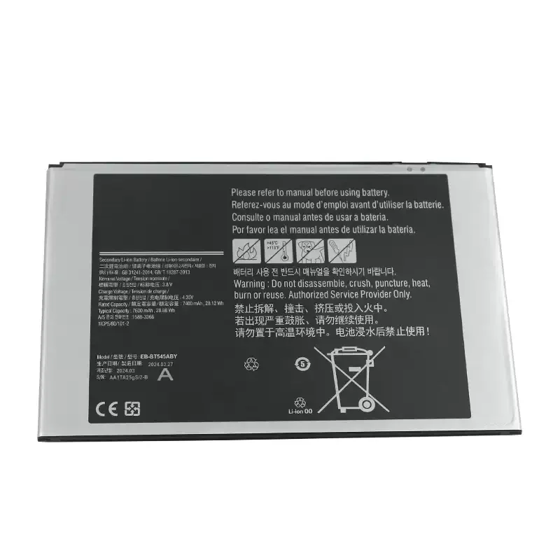 For Galaxy Tab Active Pro 10.1 SM-T545 EB-BT545ABY