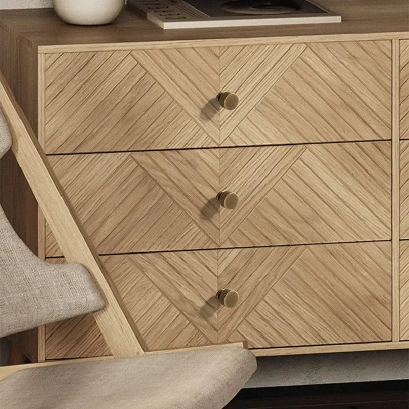 Light Luxury Modern Surface Mounted Brass Solid Handle Single Hole Vertical Pattern Rolled Flower Clothes Cabinet Drawer Handle