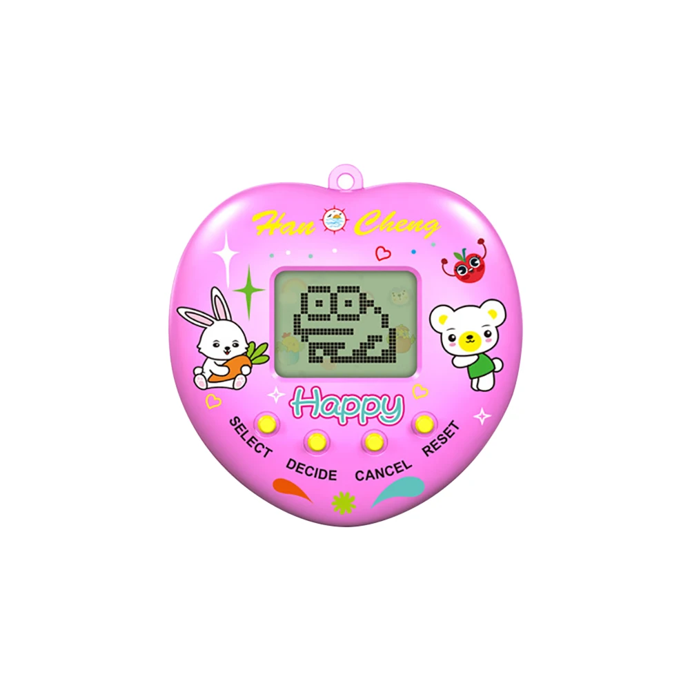 ألعاب الحيوانات الأليفة الإلكترونية ألعاب تماغوتشي الافتراضية الكلاسيكية الحنين الرقمية الحيوانات اللعب شاشة صغيرة لعبة آلة المفاتيح لعب الاطفال