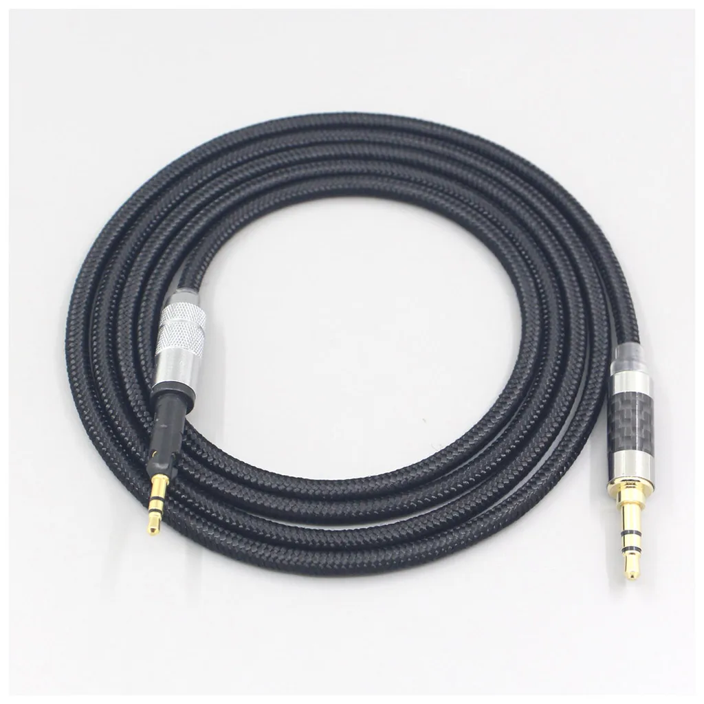 

2.5mm 4.4mm XLR Nylon OFC Soft HIFI Earphone Braid Cable For Sennheiser MIX DJ HD595 HD6 HD7 HD8 Headset 7525