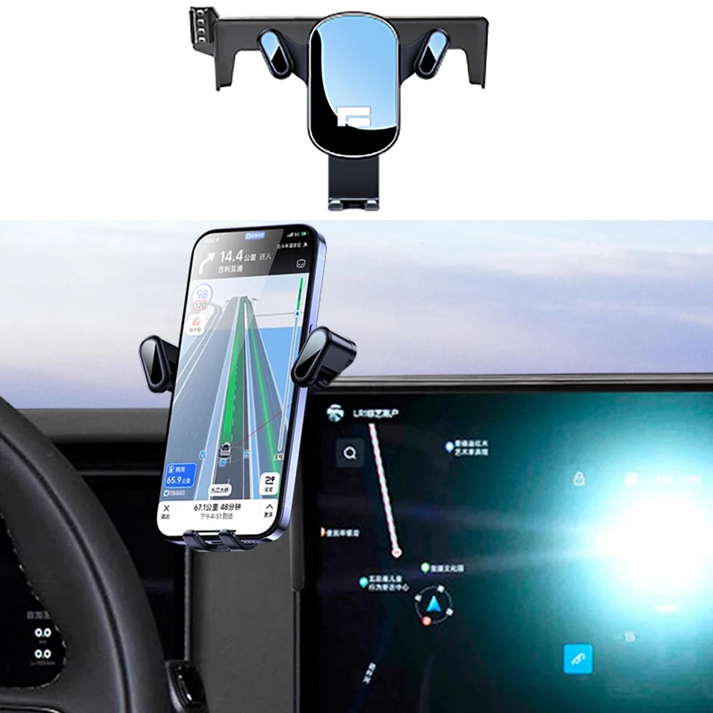 

Car Screen Mobile Phone Holder For BAIC JISHI Polestone 01 Rox 01 Car Mobile Phone Navigation Bracket Modification Accessories