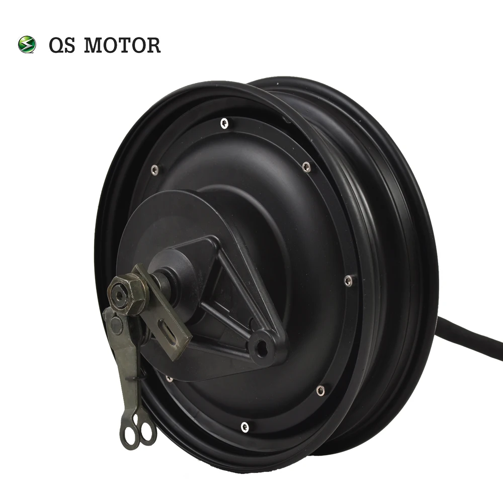 QS Motor SiAECOSYS QSMOTOR 10x2.15inch 205 3000W 60V 80kph Hub Motor With SIAYQ72120 Controller And Kits For Electric Scooter