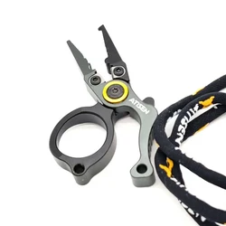 Small Fishing Pliers Aluminium alloy PE Line Scissors Outdoor Lure Mini Fishing Tools