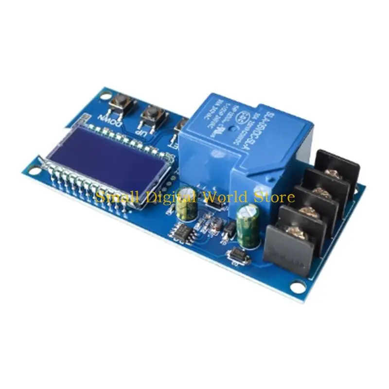 77UB Multifunctional Relay Module for Time Limit Detection Control Switch Off ON Over Voltage for Protection Battery Charge D