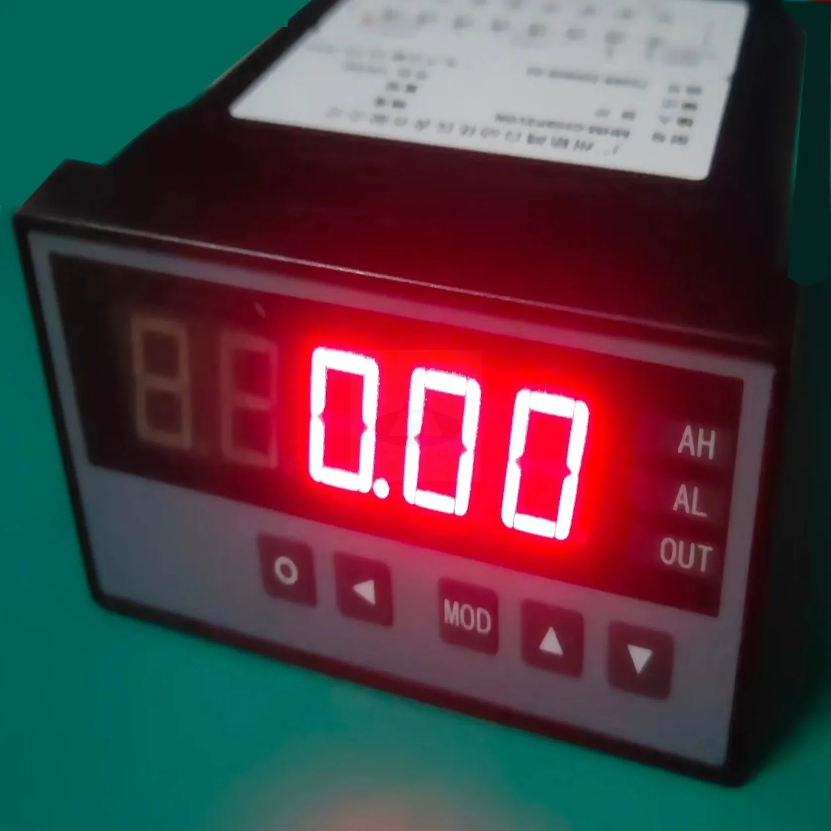 Hall Sensor Aliran Turbin Plastik Tampilan Digital FHKU938-1510 Pengukur Aliran Cairan Miniatur Presisi Tinggi