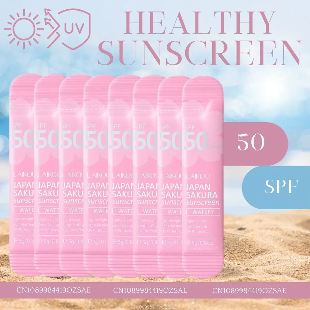 

Cherry Blossom Sunscreen SPF50+ PA+++ Sakura Sunscreen Cream Sun Isolation Lotion Cream Moisturing Brightening Face Cream