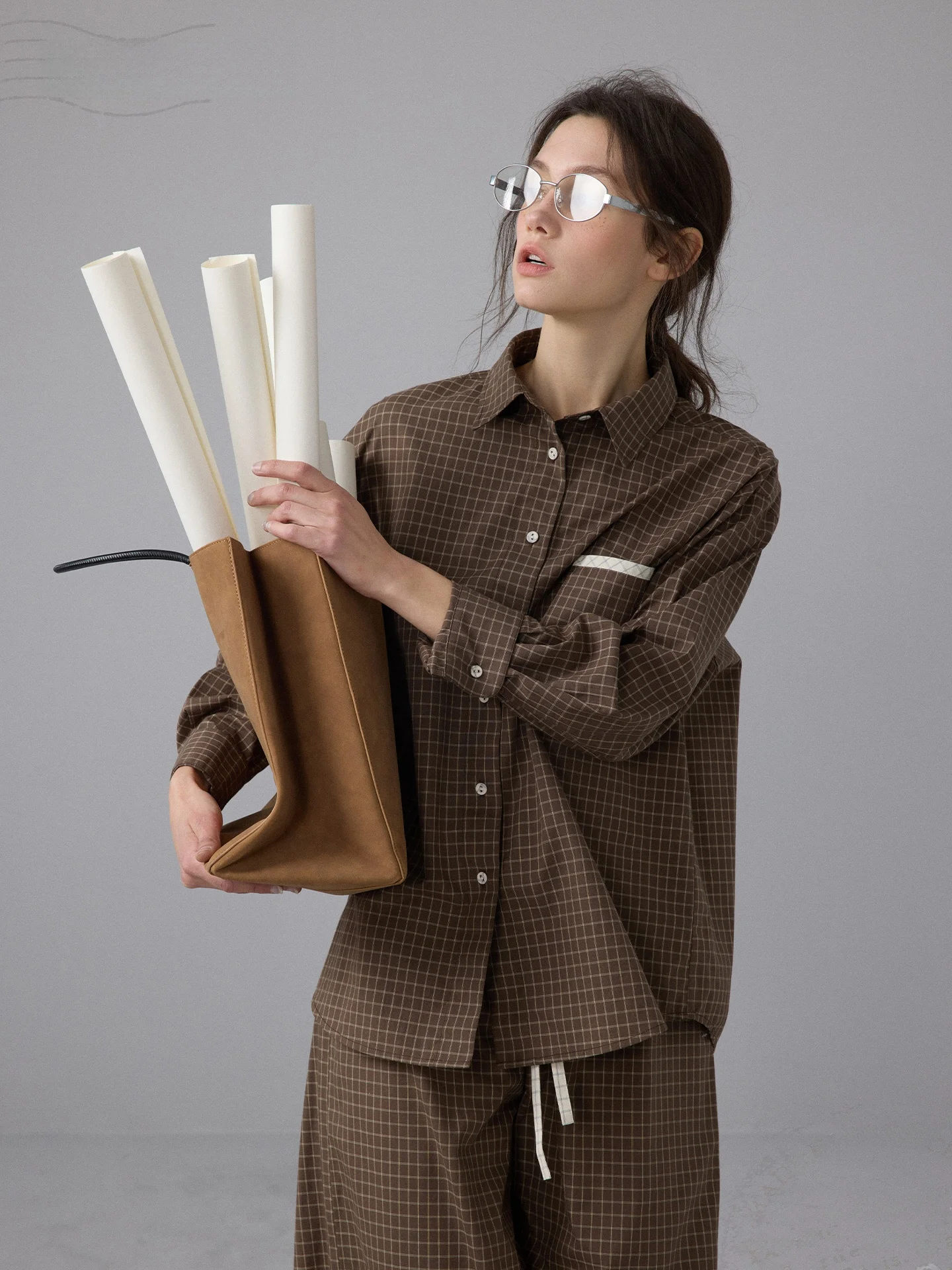 mens-cotton-pajamas-set-pure-cotton-plaid-skin-friendly-spring-autumn-new-outwear-home-clothes-women's-long-sve-irt