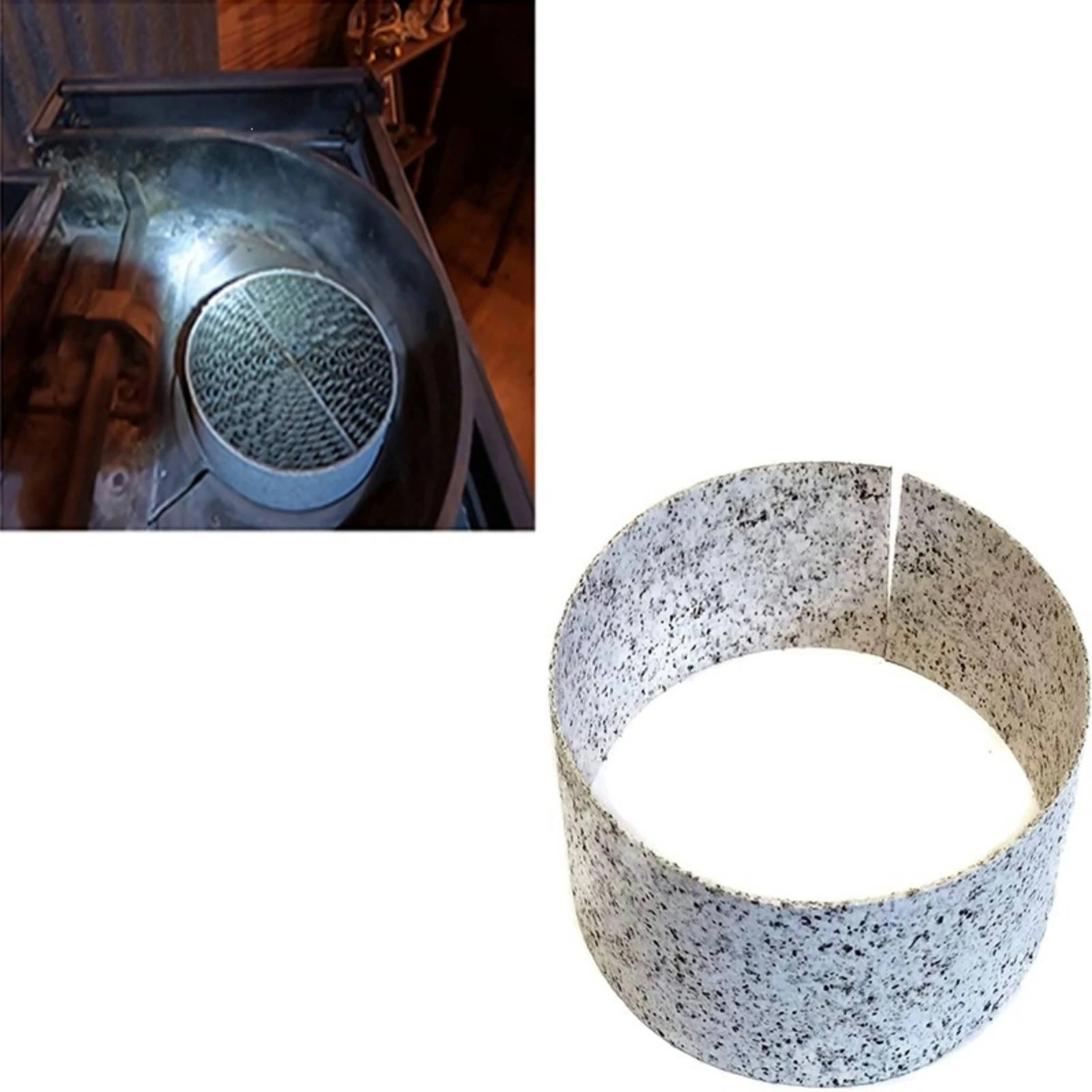 Seal Strip Easy to Install Wood Stove Catalytic Combustor Gasket Wood Stove Catalytic Gasket Porous for DIY Enthusiasts