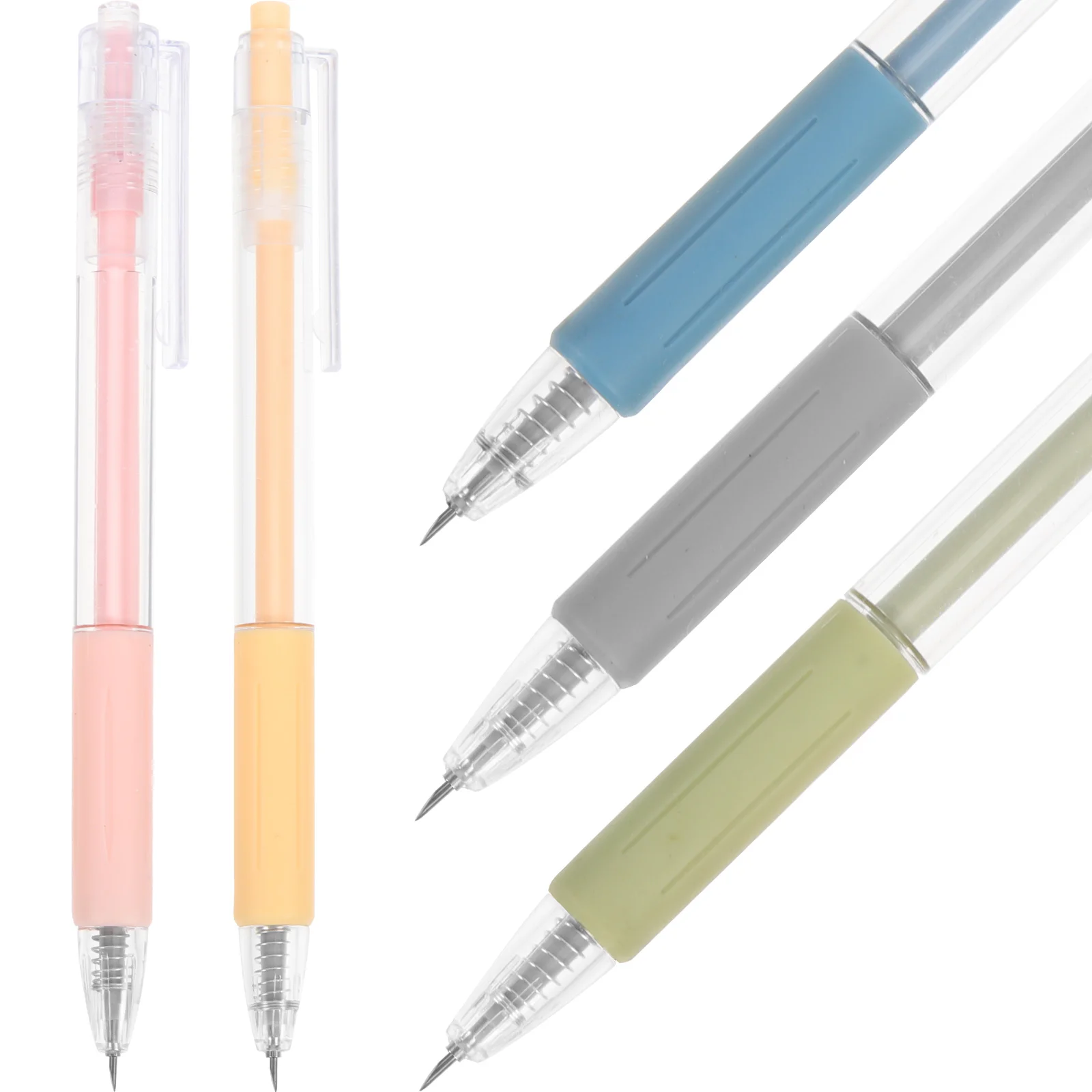 5 Adet Kesme Kalem Bıçağı Posta Açacağı Eller Zarf Eğme Ofis Kullanımı Kesiciler Aracı