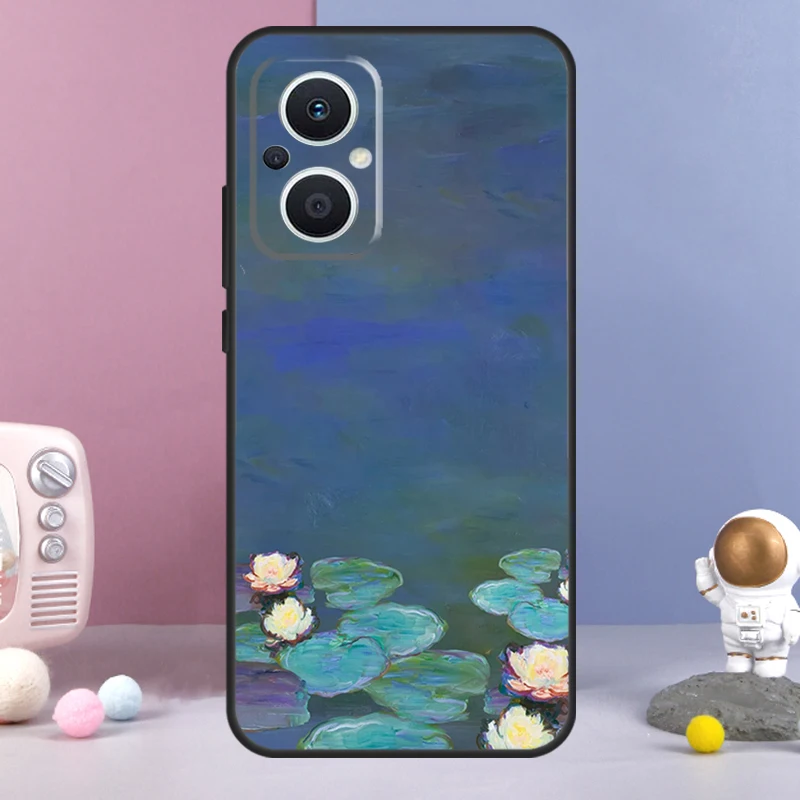 Claude Monet Cover For OPPO Reno 8 Lite 4 5 6 7 10 Pro 8T 2Z 5Z 4Z OPPO Find X6 Pro X5 X2 X3 Lite Case image 6