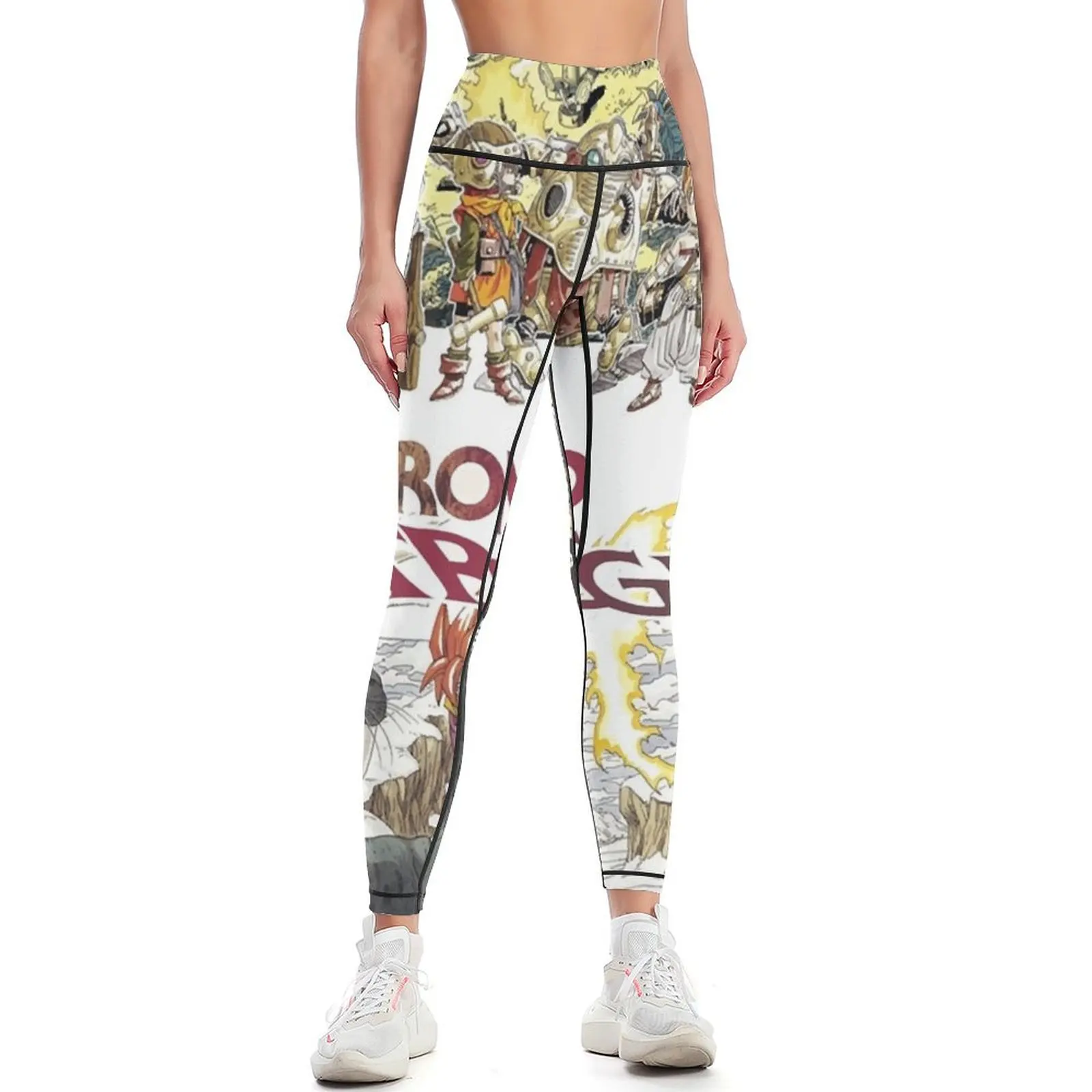 

Chrono Trigger Montage Leggings Women's high waist workout clothes for legging gym Women's sports pants Womens Leggings