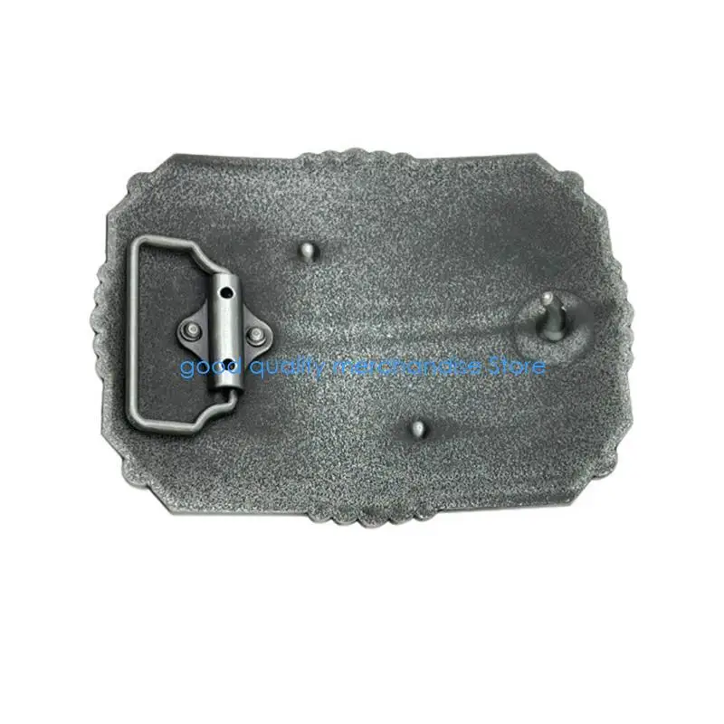 

Y5JD Western Ox Skull Metal Belt Buckle Teenager Rock Vintage Belt Buckle