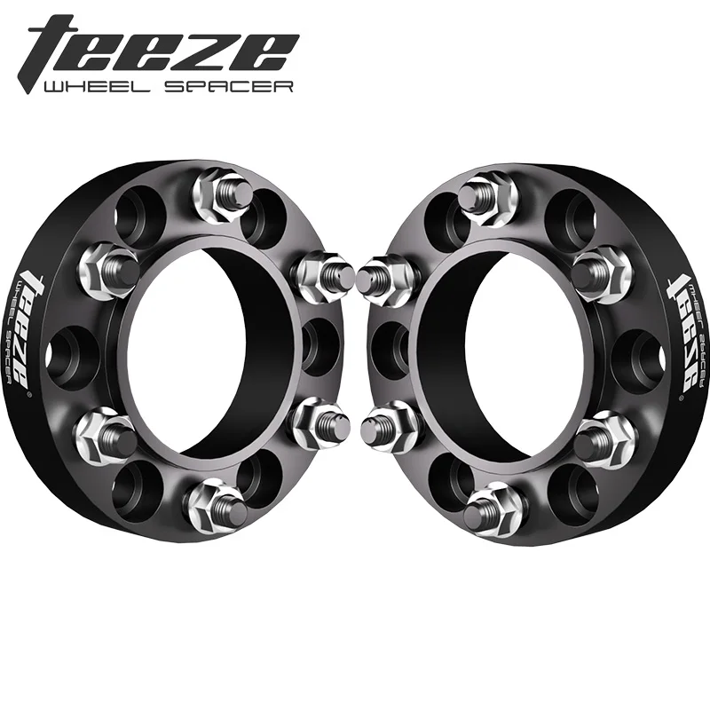 2pcs Wheel Spacers Adapter 6x139.7 CB 106.1 M12x1.5 For Toyota Land Cruiser Prado 1990-2022 Forged Aluminum Alloy T6-7075