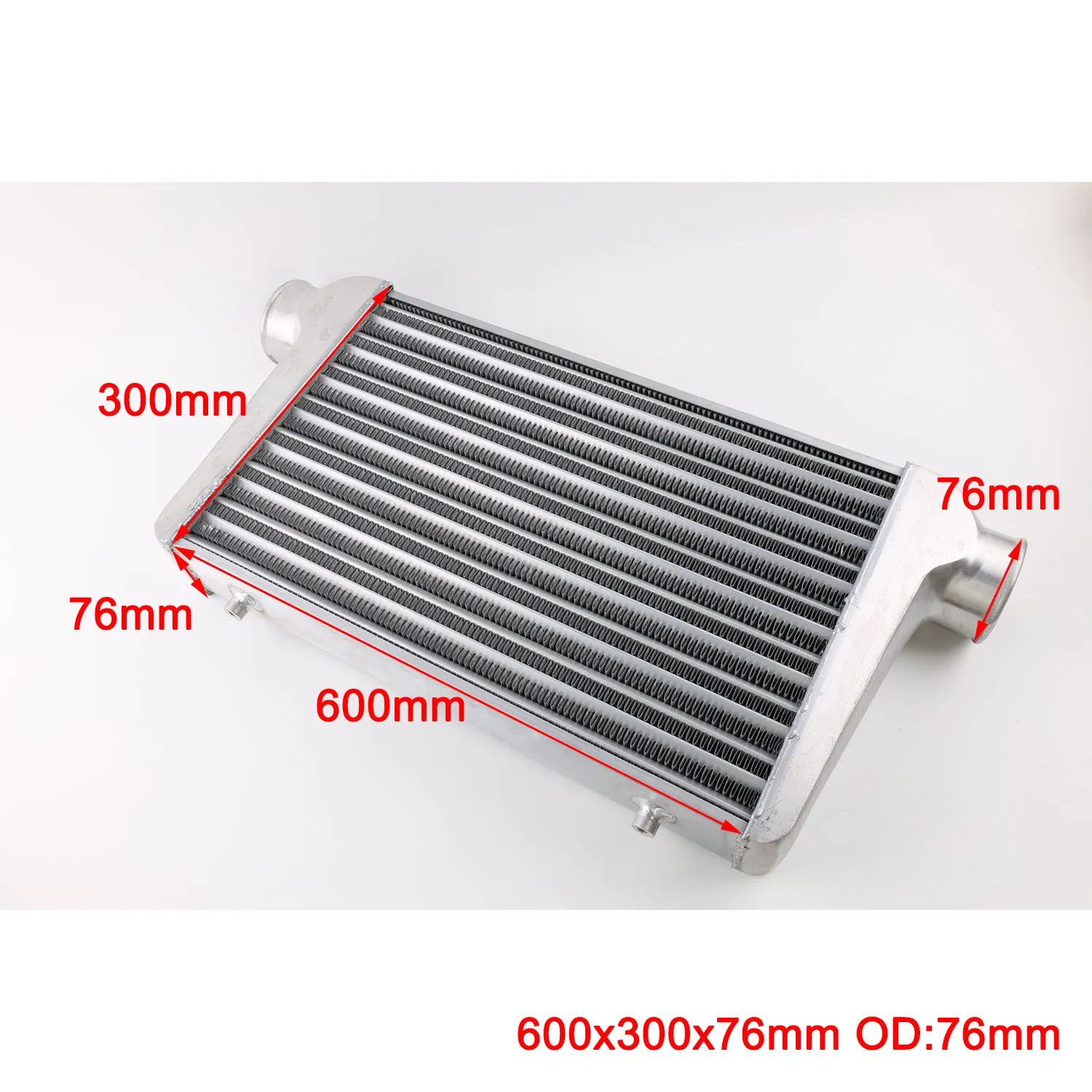 600*300*76mm Universal Turbo Intercooler Bar&Plate OD=76mm Front Mount Intercooler