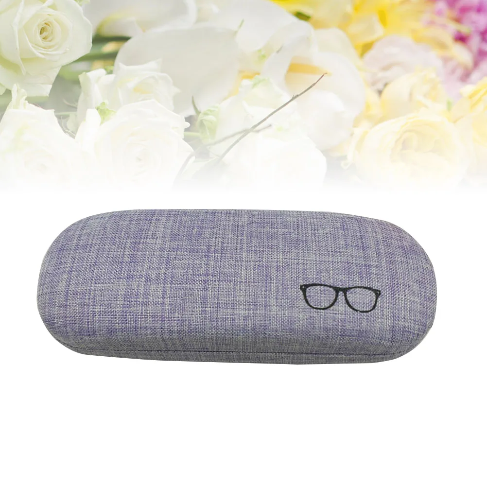 

Linen Glasses Case Eyeglasses Eyewear Protector Sunglasses Box Durable Lightweight Fabric Fits Frames Kids Adults Pocket Bag