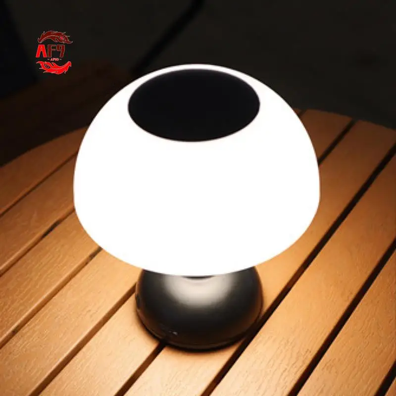 

AF90-Mushroom Lamp Solar Table Lamp Portable Outdoor Camping Solar Mushroom Lamp