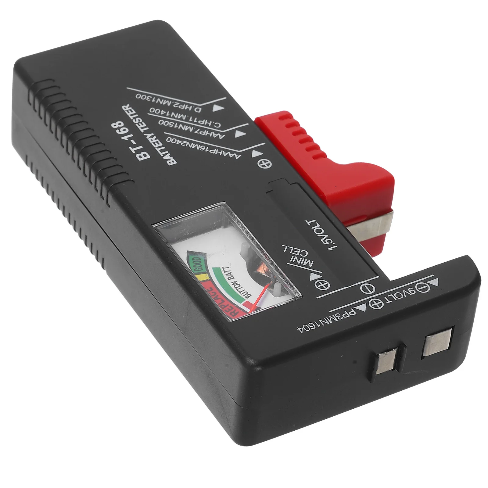

Universal Checker Aa Aaa 9V 1.5V Button Cell Tester Color Coded Power Meter for Household Use Tester