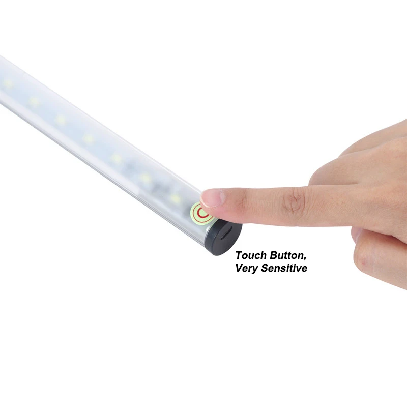 タッチセンサーとナイトライトを備えた充電式USB15 LEDライト,クローゼット,ワードローブ,キッチンに最適
