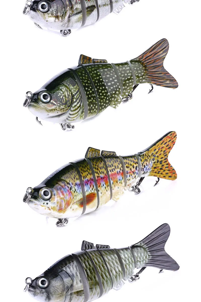 Multi-Jointed Sinking Swimbait Lure 16