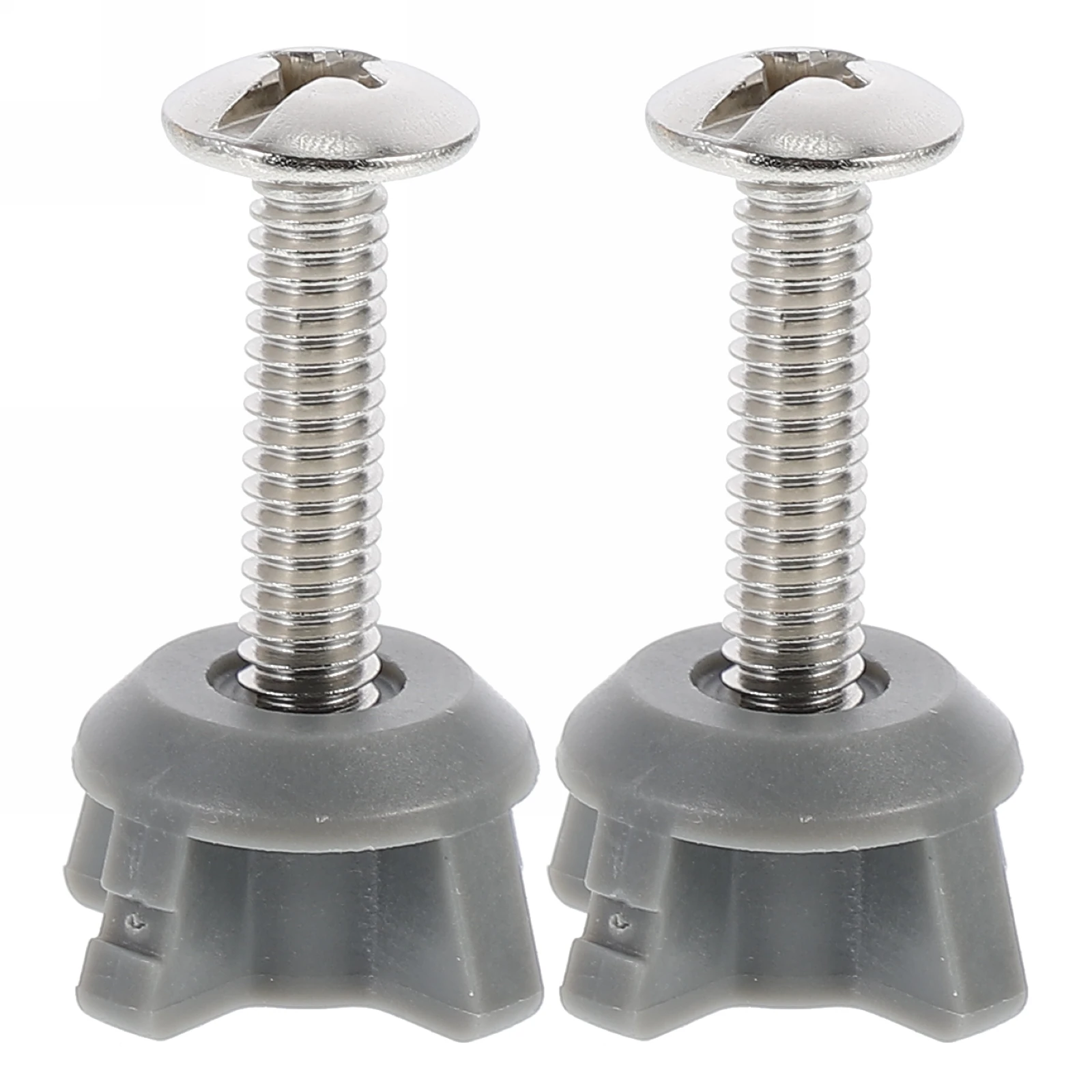 

2Pcs Toilet Seat Screws High-Quality Stainless Steel Sturdy Fixing Bolts Easy Install Replacement Parts Toilet Seat Screws