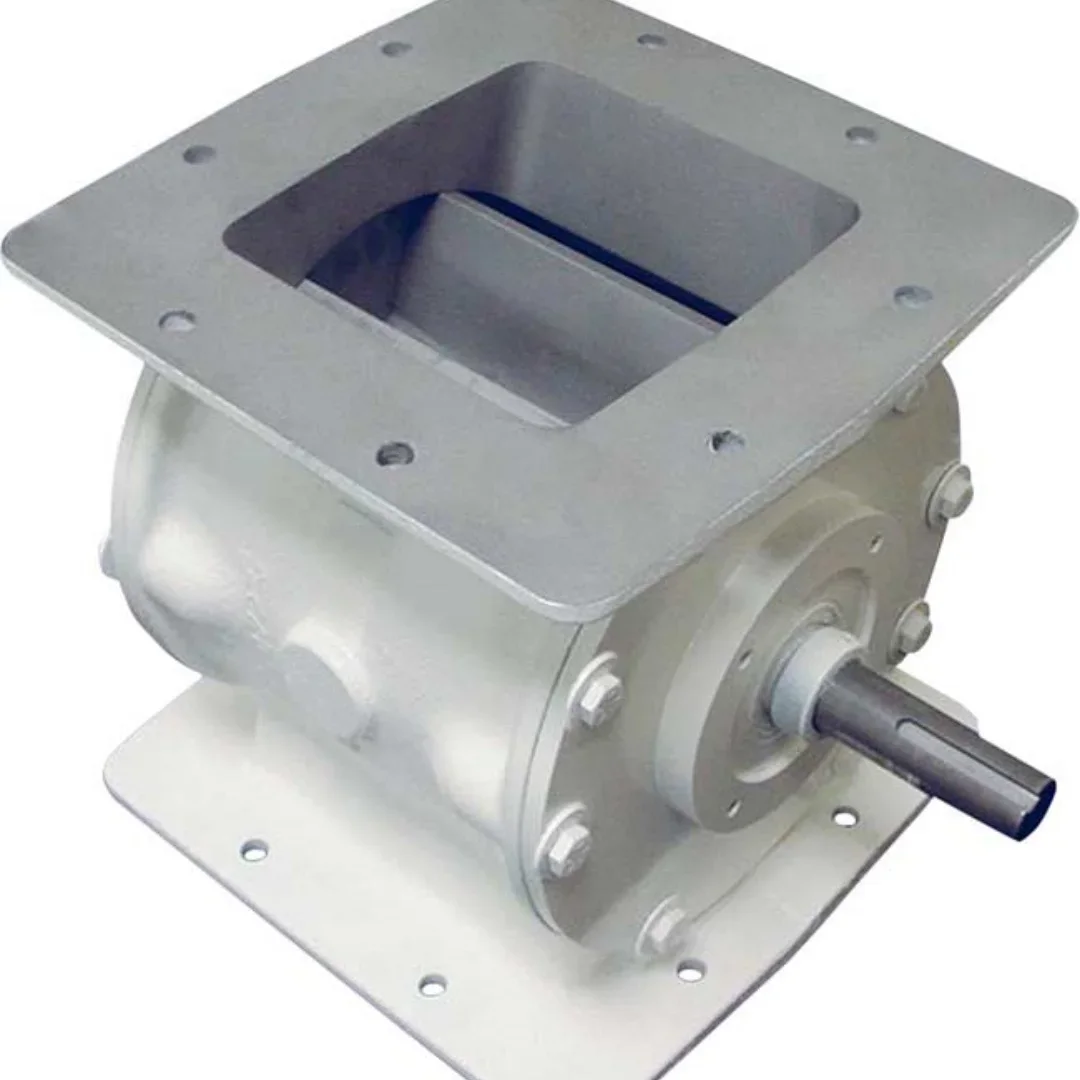 

Carbon Steel Square Inlet Dust Collector Rotary Airlock Valve / Rotary Feeder