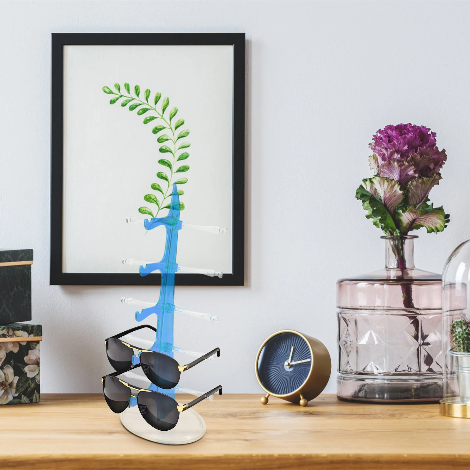 

Glasses Display Sunglasses Rack Eyeglass Holder Multi-Tier Glasses Stand Multi-layer Acrylic Organizer Home Decor