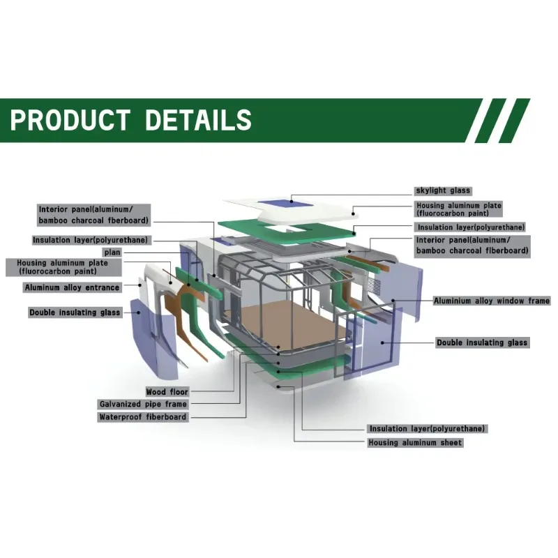

Cabin Bird Durable Resort Farm Mobile Small House Prefabricated House Space Cap sule House Supplier