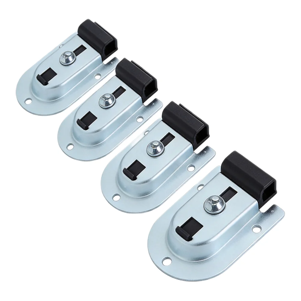 6 Set Sliding Door Roller Kit Includes Rollers Brackets Screws for Wardrobe Closet Cabinet Window Showcase Use