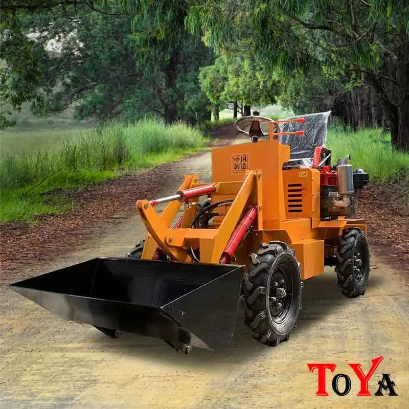 

Loader four-wheel drive multi-function diesel hydraulic construction project bulldozer farming agricultural shovels customized