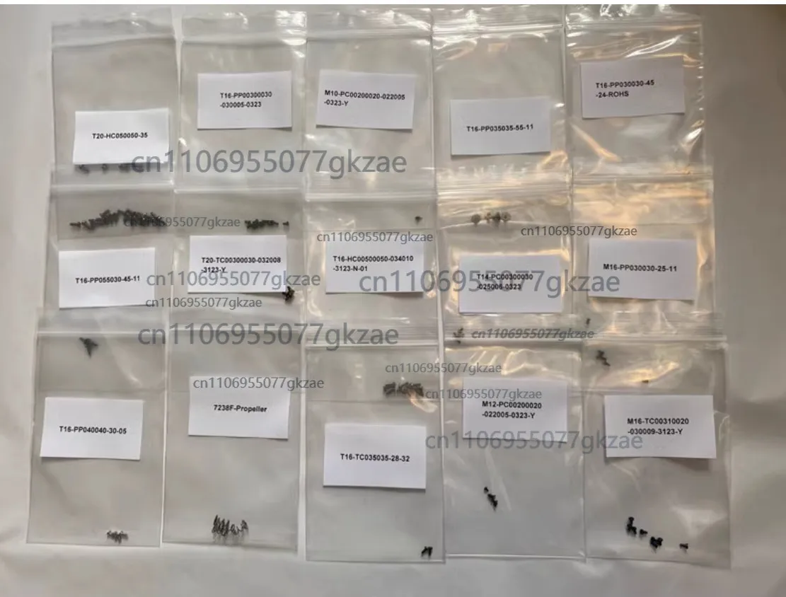 

For DJI Mavic Air 2 Drone Repair Part - Aircraft Screw Pack(90pcs screws)