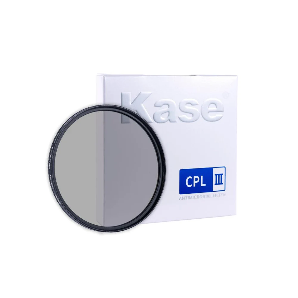

Kase CPL ( III ) High-Definition Anti Glare Screwed in Circular Polarizing Filter for Cameras Lens